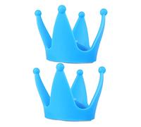 Ciieeo 1 Jeu Crown Suction Cup Décoration Casque Lot De Accessoires De Vélo Original Pour Fête Et Détente Décoration Colorée Et Durable Pour Amusement Famille 2 Pièces