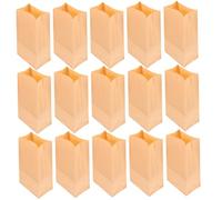 Ciieeo 1 Jeu en Papier Kraft De Congélation Réutilisables D'épicerie De Légumes Pochette Rangement Pochette De Rangement Sachet Kraft Pochette Kraft en Papier 20 Pièces