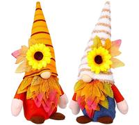 Ciieeo 1 Jeu Fiesta Feist Party Décor Accessoires Rave Nain De Jardin Nains Présentoir Peluche Gnomes Ornement De Poupée en Peluche Festival GNOME d'automne Chiffon 2 Pièces