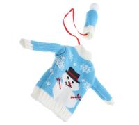 Ciieeo 1 Jeu Petites Couvertures De Vin De Vin Porte-Bouteille De Noël Verres à Vin Rouge à Vin d'halloween Carafon à Vin Jolis Manchons De Bouteille Bouteilles Chiffon