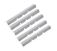 Ciieeo 1 Jeu Support De Mèche De Bougie Torche Tiki Fournitures De Fabrication De Bougies Accessoires pour La Fabrication De Bougies Outils De Centrage De Mèche De Bougie Silver 5 Pièces
