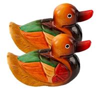 Ciieeo 1 Paire Figurines de Canards Chinois Vintage de Ornements Décoratifs pour Maison Décoration de Mariage et Anniversaire