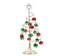 Ciieeo 1 Pc Arbre de noël de Bureau Sapin Noel Sapin Noel sapins noël en Fer illuminé Ornement décor Arbre avec des Cloches Parure fête la fenêtre la Cloche