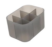 Ciieeo 1 Pc d'art d'ongle étui de Rangement pour Outils de manucure Organisateur de Poubelle conteneur d'outils d'art d'ongle Organisateur d'art d'ongle Acrylique Black