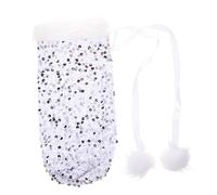 Ciieeo 1 Pc Ensemble De Bouteilles De Noël Refroidisseur De Vin Protecteur De Bouteille De Vin De Bouteilles De Gin Couvercle De Bouteille De Vin Silver L'animal De Compagnie