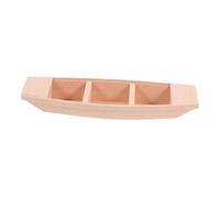 Ciieeo 1 Pc Maquette De Bateau en Bois Métier De Bateau Artisanat Bateau Mini-Bateau Mini Canoës De Bateau Maquettes De Bateaux Et De De Canoë Bateau Canoë Décor