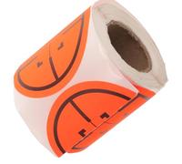 Ciieeo 1 Rouleau d'Autocollants Cibles Ronds Auto-Adhésifs Kit de Collage de Précision Pastilles Créatives Légères pour Entraînement de Tir en Extérieur Adhèrent sur Papier Carton et