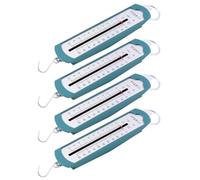 Ciieeo 1 Set de 4 Dynamomètres à Ressort Haute Précision en Acier Inoxydable pour Mesures de Force et Masse, Instrument Pédagogique Simple et Élégant pour Applications en Classe