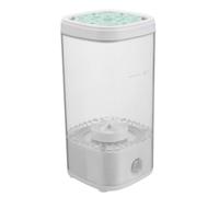 Ciieeo 1 Set Nettoyeur Électrique de Pinceaux de Maquillage Automatique en Plastique Blanc Nettoyage Polyvalent pour Éponges de Beauté et Poudriers, Compact pour Coiffeuse