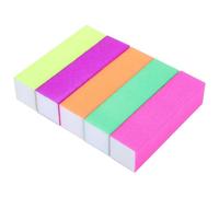 Ciieeo 10 Blocs de Polissage pour Ongles Bloc Polissoir à Ongles en Eva 10 Pcs pour Nail Art School et Nail Salon Polissage et Limage Couleur Aléatoire