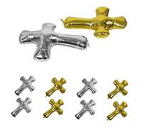 Ciieeo 10 Pièces Ballons croix de fête Ballon croix religieuse anniversaire Que bénisse