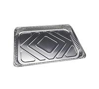 Ciieeo 10 Pièces Casseroles En Papier D'Aluminium Revêtements De Lèchefrite Barbecue Lèchefrite Poêle À Griller Accessoires De Grilles De Remplacement Plateau En Aluminium Plateau De