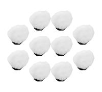 Ciieeo 10 Pièces Diffuseur de Lumière Abat-Jour Rond 7 Pouces en Nylon Blanc, Couvre-Flash pour Photographie, Effet Lumière Douce, Installation Facile, pour Scènes Photo Multiples