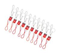 Ciieeo 10 pièces Lot de Porte Clés Sacs Miniatures Factice Pendentifs Type A B Ab Rh Accessoires Halloween et Cosplay