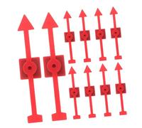 Ciieeo 10 Pièces Pointeurs Flèches Magnétiques Plastique pour Activités Classe et Jeux de Mathématiques Outils Didactiques pour Améliorez Interaction Compétences Motorisées
