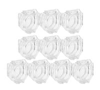 Ciieeo 10 Pièces Protection Bouton Poussoir Transparent Étanche Capot Sécurité Interrupteur Arrêt Urgence Couvercle Amovible Protection Démarrage Moteur Voiture