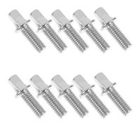 Ciieeo 10 Pièces Vis de Grosse Caisse M6x15 Mm pour Tambour et Axe de