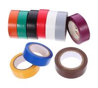 Ciieeo 10 Rouleaux Lot Rubans Isolants Électriques Colorés Bande Adhésive Résistante pour Usage Intérieur et Extérieur Ruban Isolant Électrique Polyvalent pour Électricien et Automobile