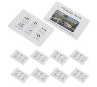 Ciieeo 100 Pièces Carte de Test de Polarisation pour Lunettes, Papier | Boutiques Optiques et Points de Vente, L’effet à L’œil , Démonstration Éducative