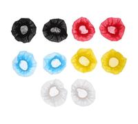 Ciieeo 100 Pièces Housse de Microphone à Main Jetable, Lot Pratique pour | Non-tissé Bande Élastique, Application Rapide et Usage Simple, pour Discours et Prises Son