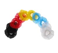 Ciieeo 100 Pièces Housses de Microphone à Main Jetables en Non-tissé | Studios D’enregistrement et Discours, Bande Élastique en Caoutchouc, Usage Simple, Protection Discrète