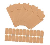 Ciieeo 100 Pièces Pochettes Papier pour CD Et DVD Boîtiers De Rangement pour Disques Étuis De Protection pour Armoires Et Bureaux