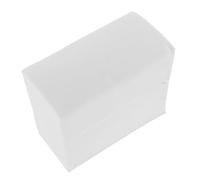 Ciieeo 100 Pièces Serviettes Jetables Blanches Serviettes Décoratives pour Mariage et Dîners pour Invités et Salle de Bain