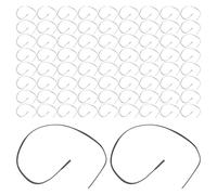 Ciieeo 1000 Attaches Réutilisables pour Plantes en Fil de Fer Revêtement en Caoutchouc pour Jardin et Gestion des Câbles Domestiques, Lien Flexible à Prise Ferme pour Organisation