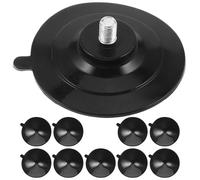 Ciieeo 10pcs Ventouses à Visser pour Fenêtres en Verre, Haute Résistance, Plastique et Métal, Compactes, pour Salle de Bain Cuisine