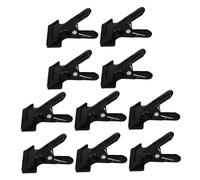 Ciieeo 10pièces Pinces Rapides Métal pour Arrière-Plan Pinces Photo Métalliques avec Embout Clips De Toile De Fond pour Photographie
