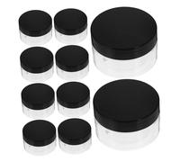 Ciieeo 10Pièces Pots De Rangement Couvercle Lot De Récipients Cosmétiques Pour Voyage Stockage Alimentaire Et Projets DIY Résistants Et Pratiques