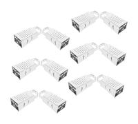 Ciieeo 12 Pièces Mini Râpe à Fromage Inox Multifonction avec Poignée Antidérapante Râpe à Ail et Trancheuse à Pommes de Terre Compacte pour Cuisine