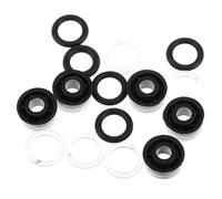 Ciieeo 15 Ensembles Kit de Joints D'étanchéité pour Cric Hydraulique de Sol 3 Tonnes en Plastique et Caoutchouc pour Ateliers Professionnels et Réparation Automobile Fiable