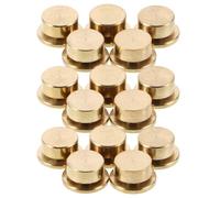 Ciieeo 15 Pièces Base Pivotante Rotative en Métal Miniatures | Roulement à Axe Concentrique Stable, Disque Rotatif Compact, pour Bijoux, Ornements Faits Main