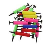 Ciieeo 15 pièces Pompe à Air Portable Mini Manuelle pour Ballon Plastique Facile à Utiliser Couleurs Gonfleur Air Portatif pour Fête et Événement Couleur Aléatoire Couleur Aléatoire