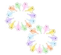 Ciieeo 180pcs Figurines Miniatures en Résine d'animaux Marins Réalistes pour Décoration D'aquarium, Sculpture de Poisson Mini Taille pour Maison et Petits Espaces