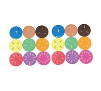Ciieeo 2 Ensembles Cercles De Fractions Éducatifs Pour Garçon Fille Jouets Mathématiques Fractions Plateaux De Cognition Des Eva