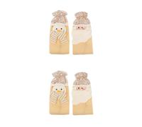 Ciieeo 2 Ensembles Coffret Vin De Noël Decoration Table Noel Decoration Noel Table Couvertures De Vin De Fête De Noël Casier À Vin Au Sol Couvre-Bouteilles De Vin Rouge 2 Pièces * 2