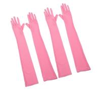 Ciieeo 2 Paires Moufles Longs pour Femmes Extensibles, Élégants