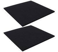 Ciieeo 2 Panneaux Muraux Insonorisants en Feutre Absorbant pour Isolation Acoustique, Autocollants, Flexibles, pour Studios d'Enregistrement et Bureaux