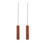 Ciieeo 2 Pièces Aiguille de Montage de Pêche en Acier Inoxydable | Hameçons, Pointe Fine, Appâtage Stable, Pêche au Lac Milieu Sauvage