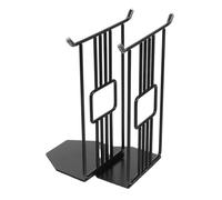 Ciieeo 2 Pièces Bookends Décoratifs avec Finition Mate pour Organiser DVDs Jeux et Magazines Sécurisés avec Bords Arrondis pour Utilisation Polyvalente