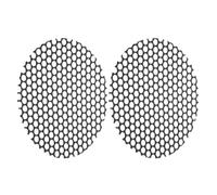 Ciieeo 2 Pièces Cache-filtre Arrière pour Sèche-cheveux Noir en Nylon Résistant à L'usure, Protection Solide pour Usage Domestique et Voyages Design Élégant