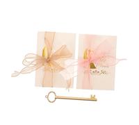 Ciieeo 2 Pièces Cartes de de Mariage Élégantes de Livrets pour Discours Nuptiaux Accessoire Pratique pour Cérémonies et Événements Spéciaux