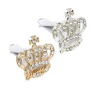 Ciieeo 2 Pièces Clip Diffuseur de Parfum Forme Strass pour Décoration Aromathérapie pour Tableau de Bord