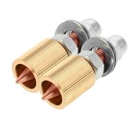 Ciieeo 2 Pièces Collet Chuck Dent Puller Durable Body Panel Dent Tools For Automotive Sheet Metal Repair Clamp Heads
