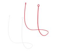 Ciieeo 2 Pièces Cordon Pour Casque Flexible Cordon De Bouchon D'oreille Cordons De Sécurité Lanière Souple Avec Longe Souple Détachable Pointe Amovible Embouts Amovibles Gel De Silice