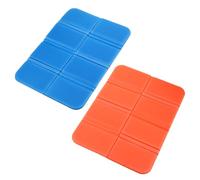 Ciieeo 2 Pièces Coussin D'assise Pliable D'extérieur en Mousse Xpe Léger et Imperméable pour Camping et Randonnée, Tapis Portable Confortable et Résistant à L'humidité