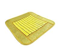 Ciieeo 2 Pièces Coussin de Siège Naturel pour Voiture Matelas Rafraîchissant été Coussin de Refroidissement Respirant pour Siège Auto Confortable et Durable Couleur