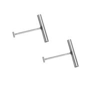 Ciieeo 2 Pièces Crochet de Levage pour Trappe Inoxydable Outil Robuste Multifonction pour Plaques Égout et Roulantes Levage Facile